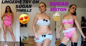 SWEET LINGERIE TRY ON HAUL WITH SUGAR THRILLZ | DOLLS KILL