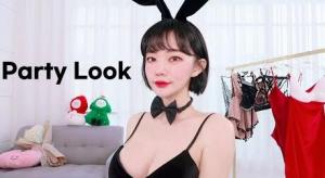 cocomua coco“无我和在一起的性感look book .年终派对装